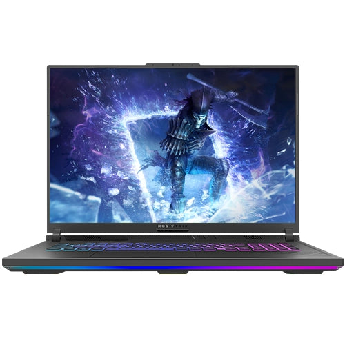 Asus Rog Strix G18 G814JZ G18 Core i9 13th Gen 13980HX ,16GB RAM, 1TB M.2 SSD, RTX 4080 12GB, Backlit KB, Windows 11 | Silver,( International Warranty )