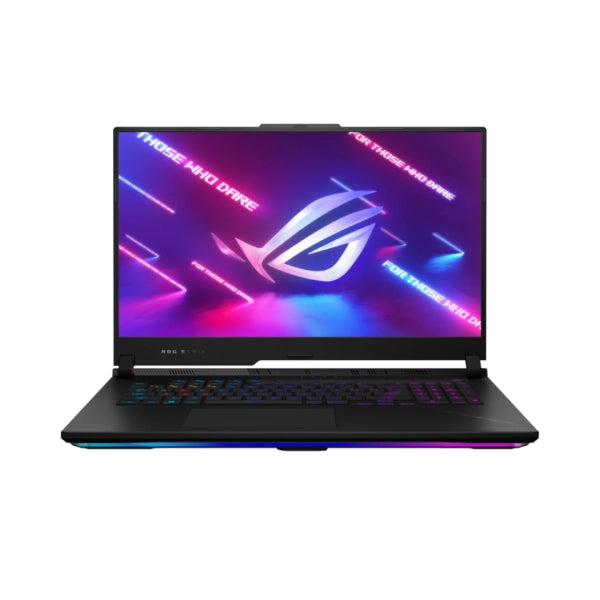 Asus Rog Strix Scar 17 AMD Ryzen 9 7945HX, 32GB RAM, 1TB NVME SSD, RTX 4080 12GB, Backlit chiclet KB, Windows 11 | Silver, ( International Warranty )