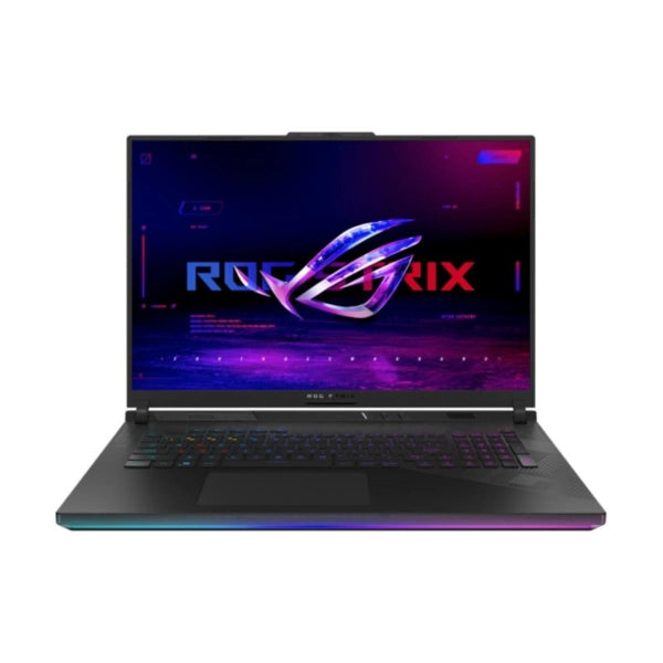 Asus Rog Strix Scar 16 Core i9 14th Gen 14900HX, 32GB RAM, 1TB+1TB M.2 SSD, RTX 4080 12GB, Backlit KB, Windows 11 | Silver,( International Warranty )