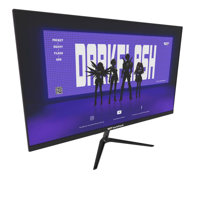 Darkflash G243FG (FHD) LED Gaming MONITOR (IPS PANEL)