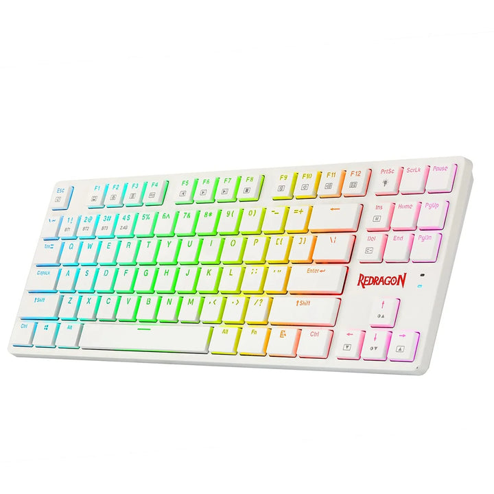 Redragon K539 Anubis 80% Wirless RGB Mechnical Keboard-white