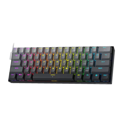 Redragon K617GGB-RGB FIZZ 60% Rapid Trigger Wired Magnetic switch Gaming Keyboard