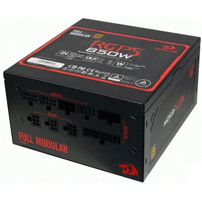 Redragon PS010 850W Semi Modular Power Supply Gold