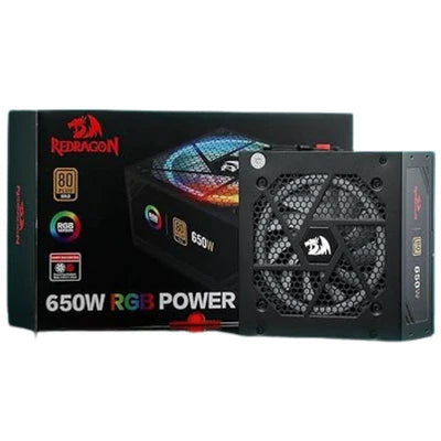 Redragon PS0103-1 650W Full Modular Rgb Power Supply