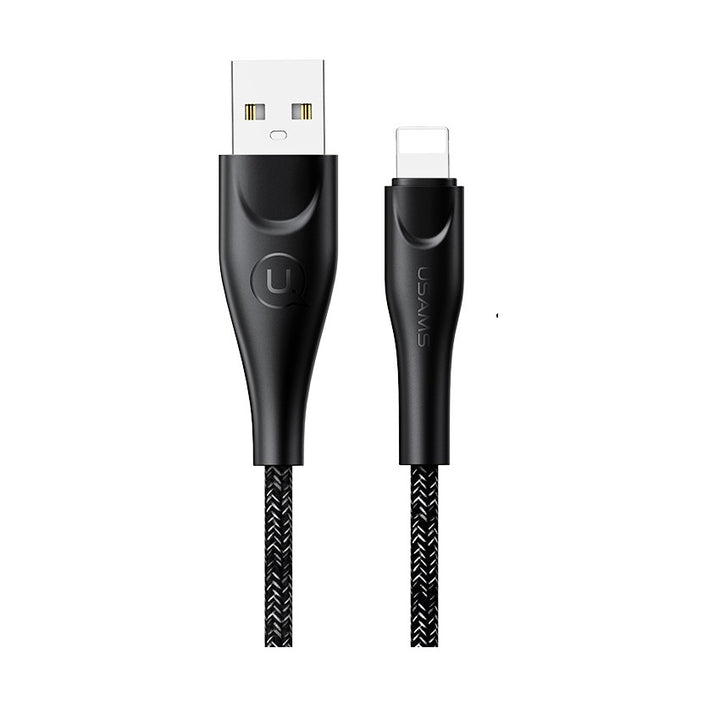 USAMS US-SJ391 U41 Lightning Braided Charging Micro USB Data Cable 1m