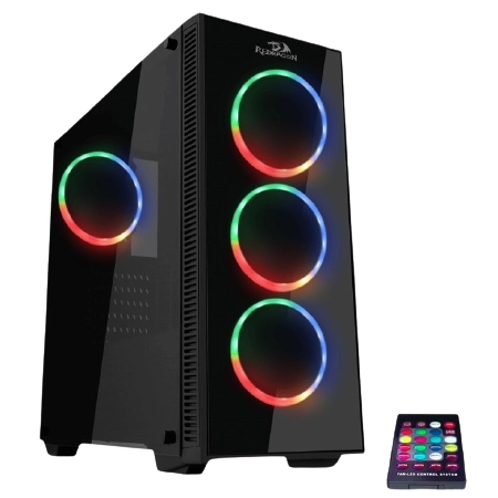 Redragon Sideswipe Pro Gc601 RGB Tempered Gaming Pc Case