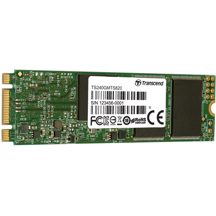 Transcend 480GB M2 SATA III MTS820 SSD Hard Drive Double Cut