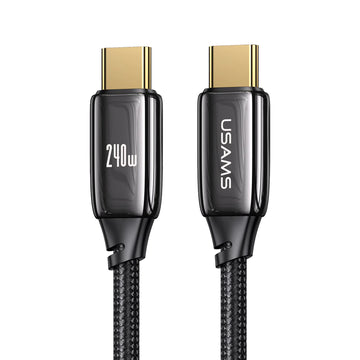 USAMS US-SJ581 U82 240W PD3.1 Zinc Type C Data Cable 2m