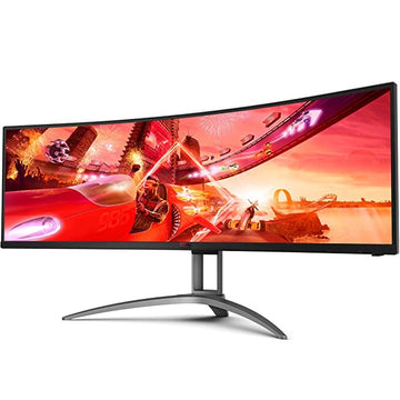 AOC Agon 48.8" Curved Gaming Computer Monitor Dual QHD - KVM