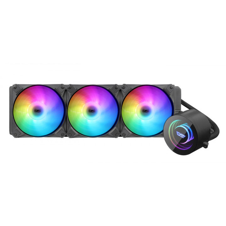 DarkFlash Twister DX360 RGB 360mm AIO Liquid Cooler - Black