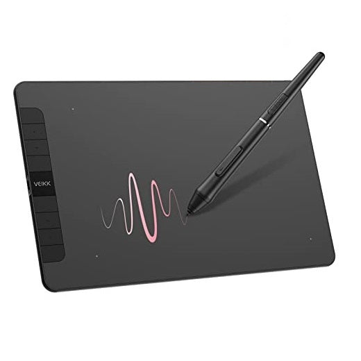 VEIKK VK1060 Drawing Tablet, 10 x 6 Inch Graphics Tablet