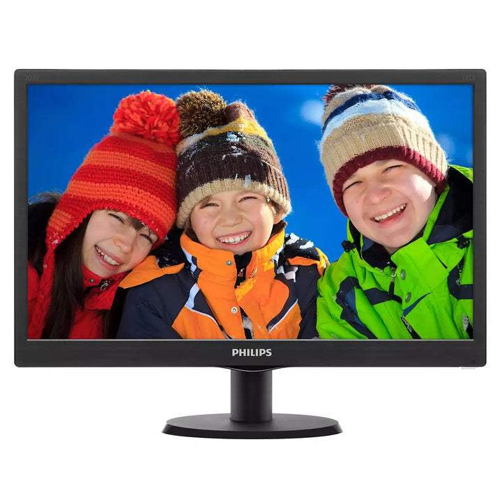 Philips 20” 203V5LHSB2 LED Computer Monitor Vivid Color