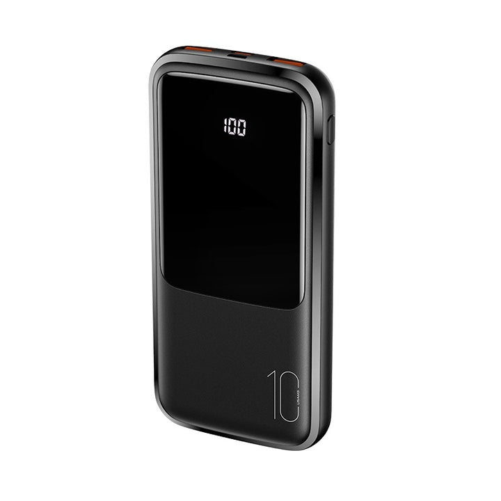 USAMS US-CD161 PB58 Dual Digital Display Fast Charging Power Bank 10000mAh (10KCD16101 Black)