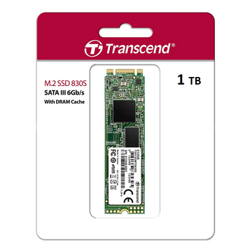 Transcend M.2 1TB SATA III MTS830 SSD Hard Drive - Pakistan