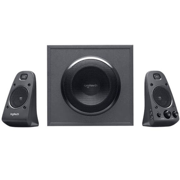 Logitech Z625 Subwoofer System Computer Woofer Speaker And Optical Input