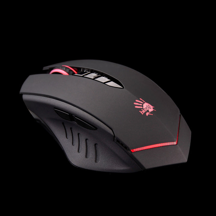 Bloody R80 Rechargeable Wireless Gaming Mouse (Black)