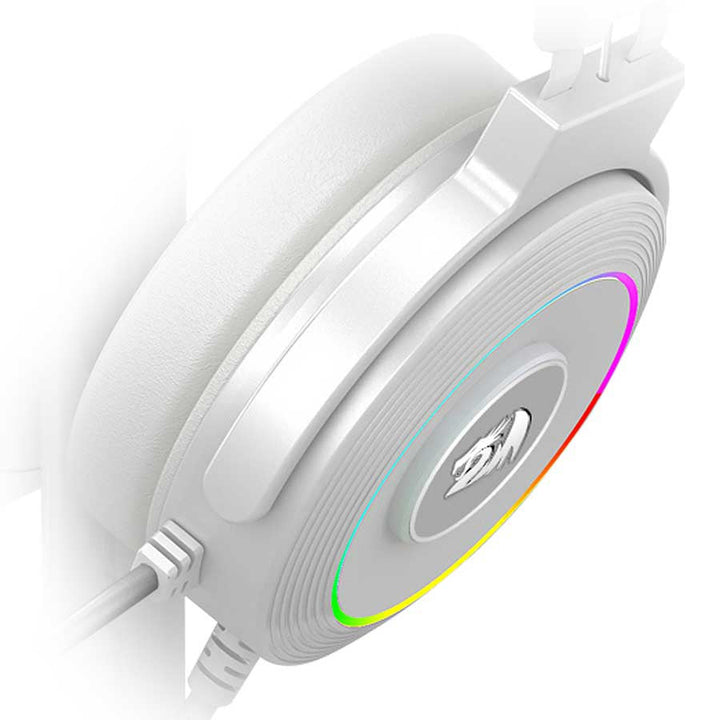 Redragon H320 Lamia 2 White Rgb 7.1 Gaming Headphone With Stand