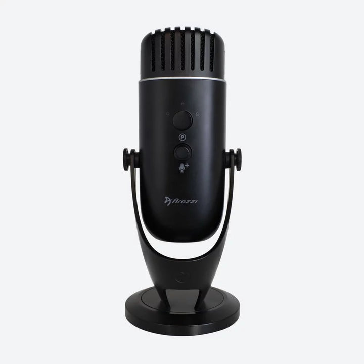 Arozzi Colonna USB Microphone for Streaming and Gaming – Black