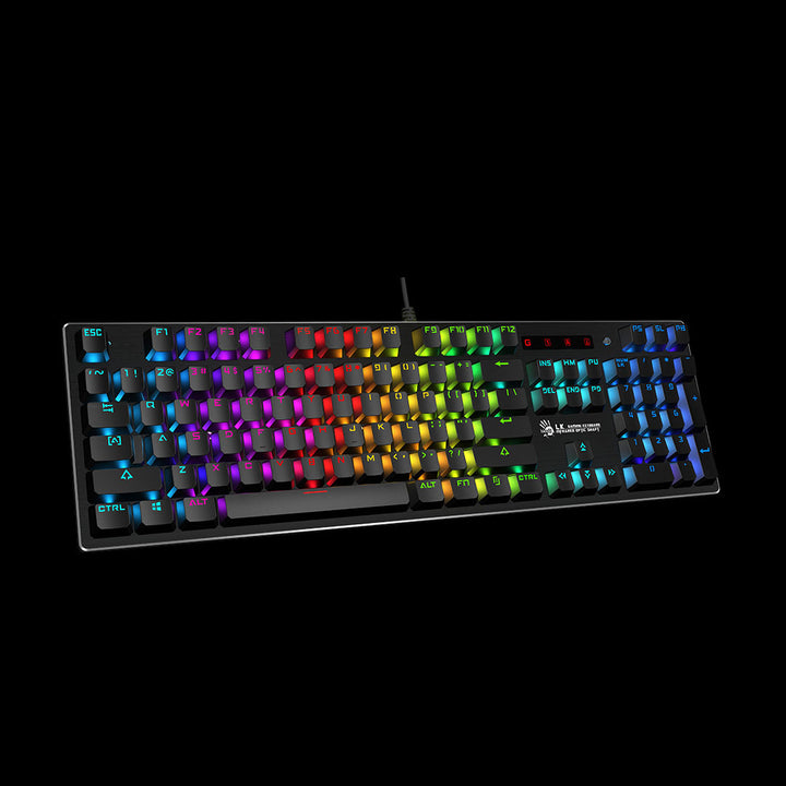 Bloody B820R Light Strike RGB Animation Gaming Keyboard (Blue Switch)