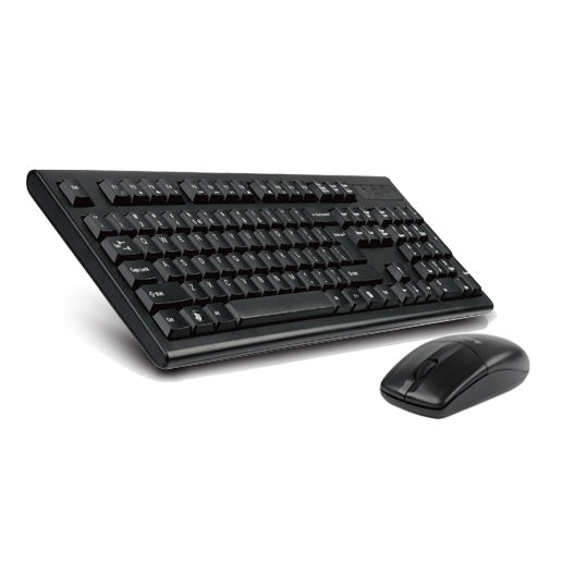 A4Tech 3100NS Wireless Keyboard And Mouse Combo (Black)