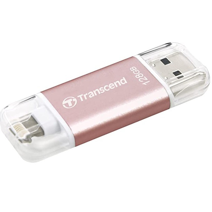 Transcend JetDrive Go300 128GB Flash Drive OTG iphone