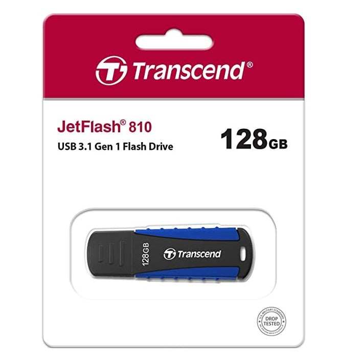 Transcend 128GB JetFlash 810 USB 3.0 Flash Drive