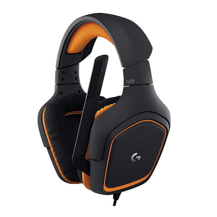 Logitech G231 Prodigy Gaming Headphones with Unidirectional Mic Price in Pakistan.