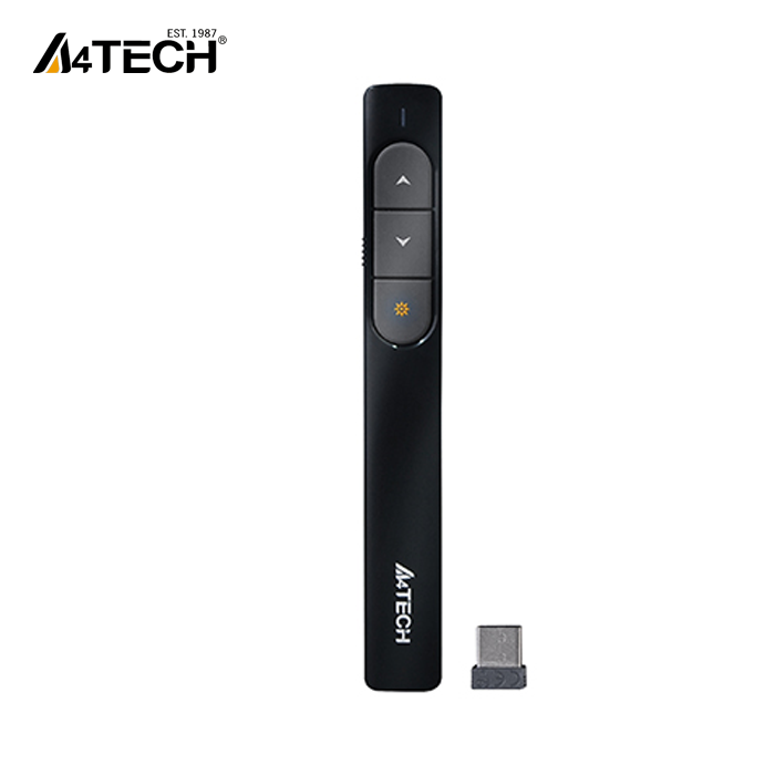 A4Tech LP-15 2.4G Wireless Laser Pen (BLACK)