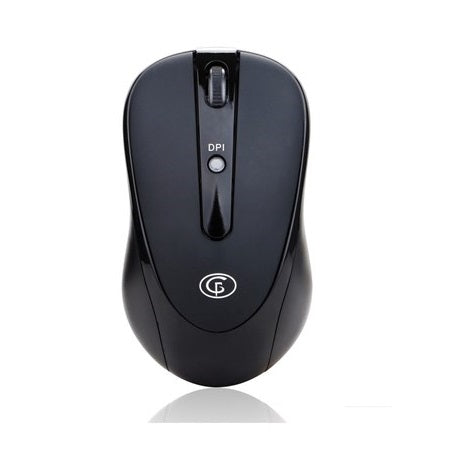 GoFreetech GFT-M006 Optical Computer Wireless Mouse - Black