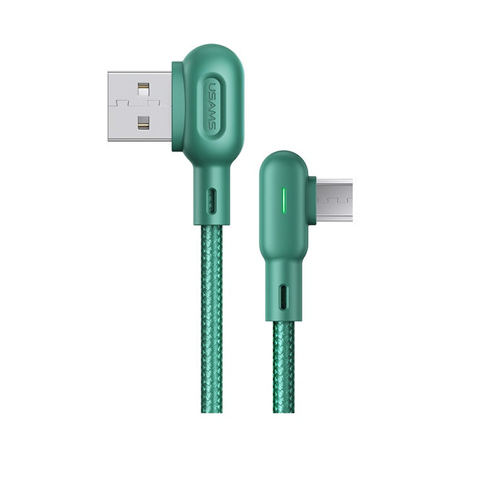 USAMS US-SJ458 U57 Double Right-Angle Micro USB Data Cable