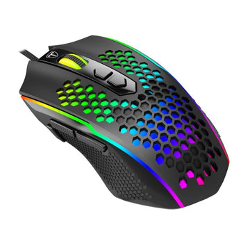 T-Dagger T-TGM310 Honeycomb RGB Gaming Mouse Black Pakistan