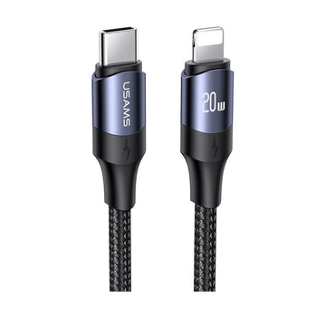 USAMS US-SJ521 U71 Lightning 20W PD Type C Data Cable 1.2m