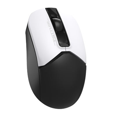 A4Tech FG12S Fstyler Silent Click Computer Wireless Mouse (Black / White)