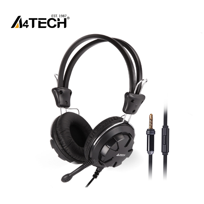 A4Tech HS-28i Noise-cancelling Mic Headphone - Pakistan