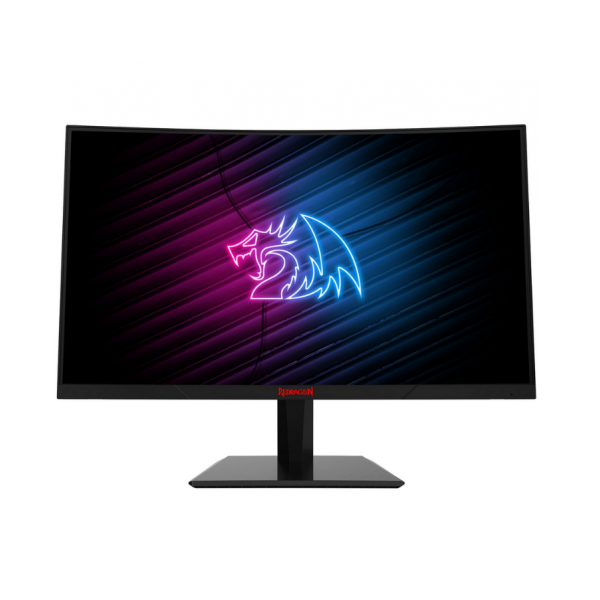 Redragon 24" GM3CS24 Computer Monitor Mirror Curv Gaming Led