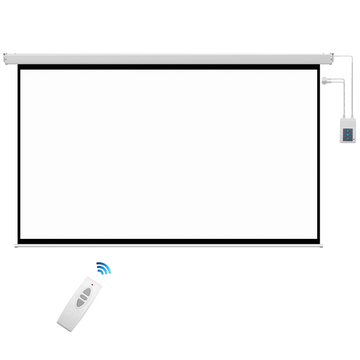 Optiview Screens Electric Projector Screen 6x6 - Pakistan