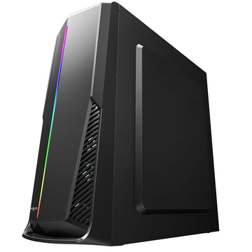 DarkFlash AIGO Rainbow 6 ATX/M-ATX Gaming Pc Case - Pakistan