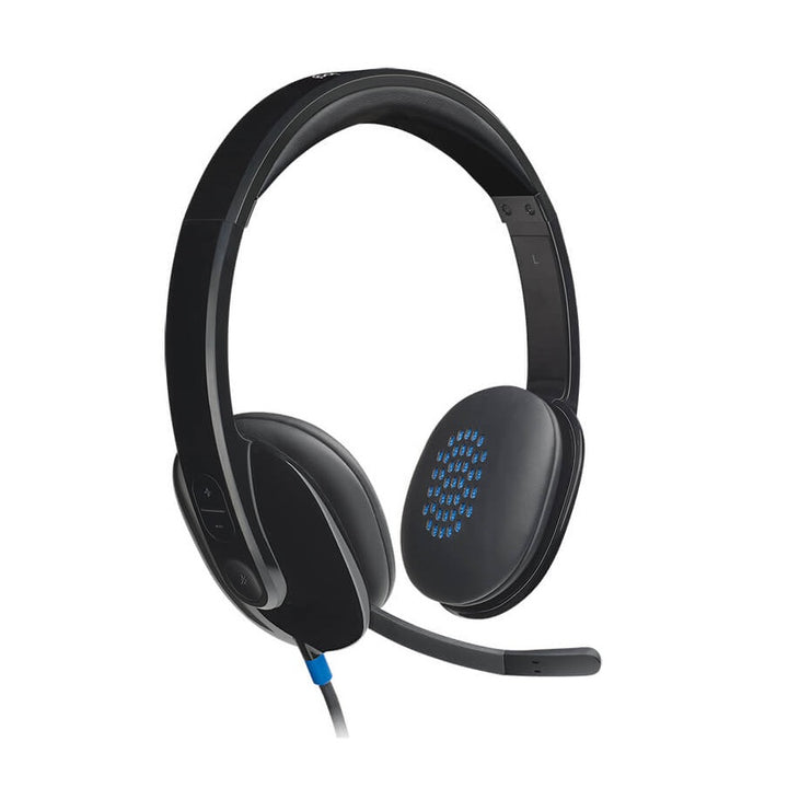 Logitech H540 USB Noise-Cancelling Mic Headphone - Pakistan