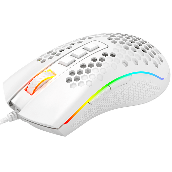 Redragon M988 Storm Elite RGB Gaming Mouse (White)