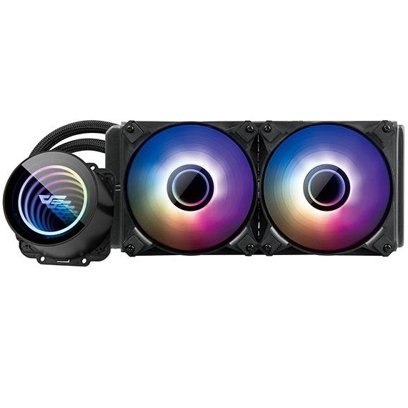 Darkflash Twister DX240 V2 Aio/Argb Liquid CPU Cooler Fan 